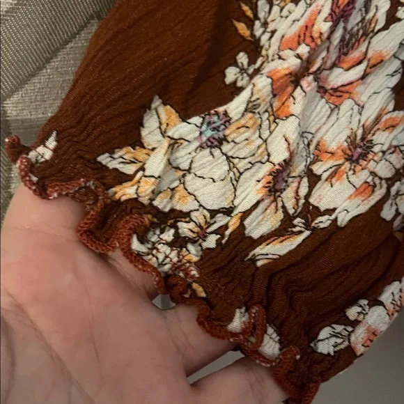 Floral Long Sleeve Dress - Picture 4 of 4